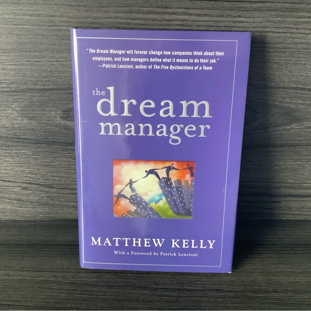 Hardcover Book - The Dream Manager. New